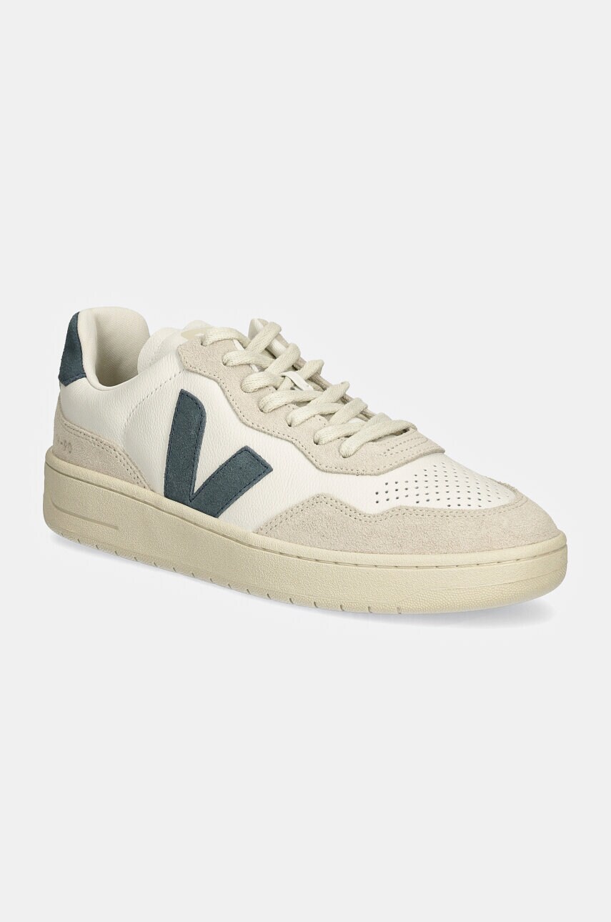 Veja sneakers din piele V-90 culoarea alb, VD2003845B