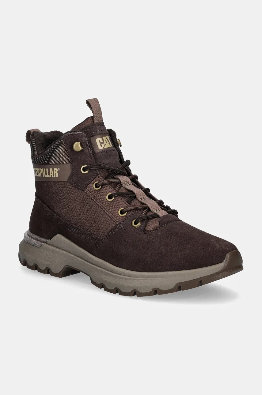 Caterpillar trapey nubuc COLORADO SNEAKER culoarea maro, P726088