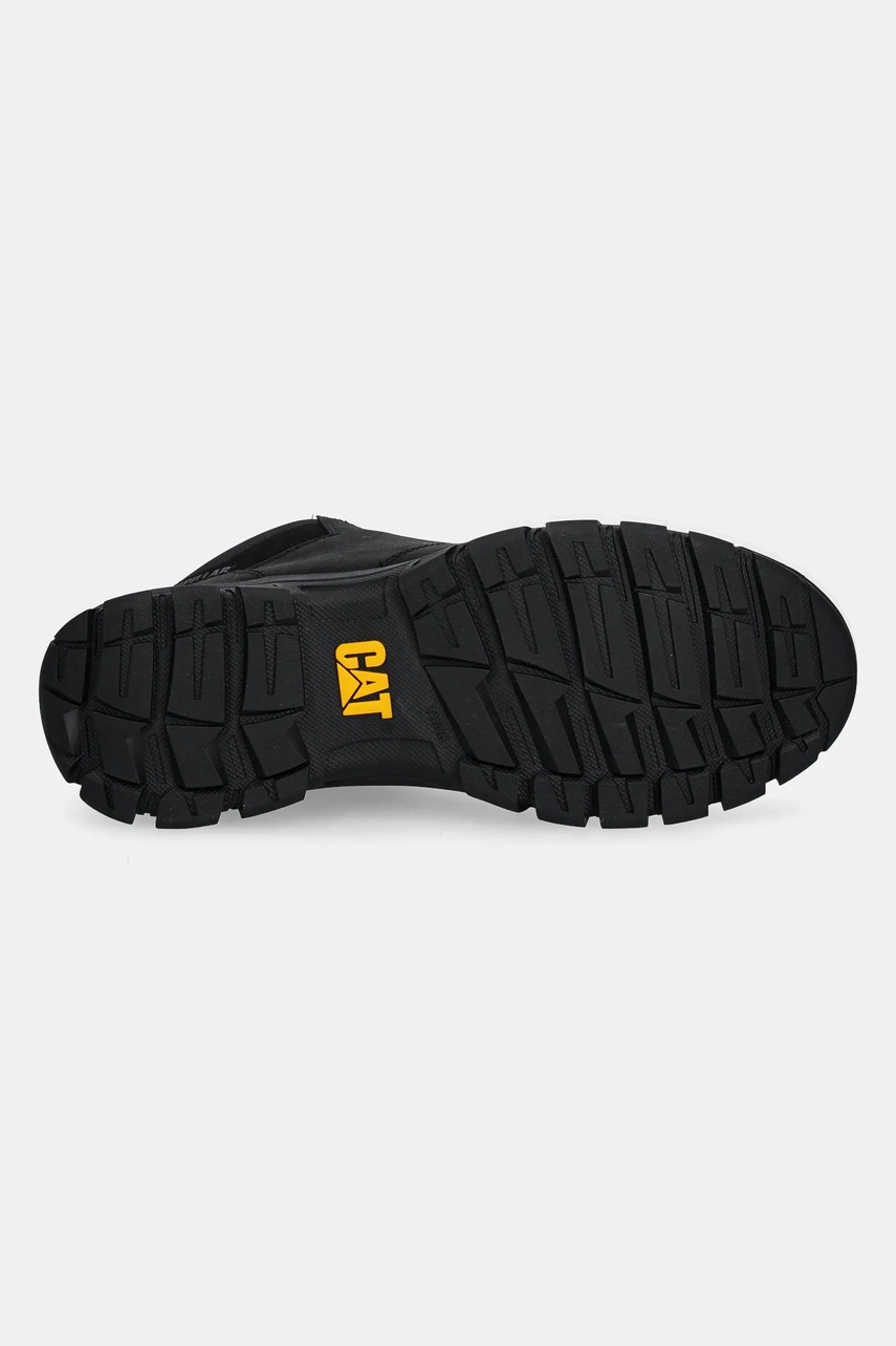 Шкіряні черевики Caterpillar THRESHOLD CHUKKA чоловічі колір чорний P725952 