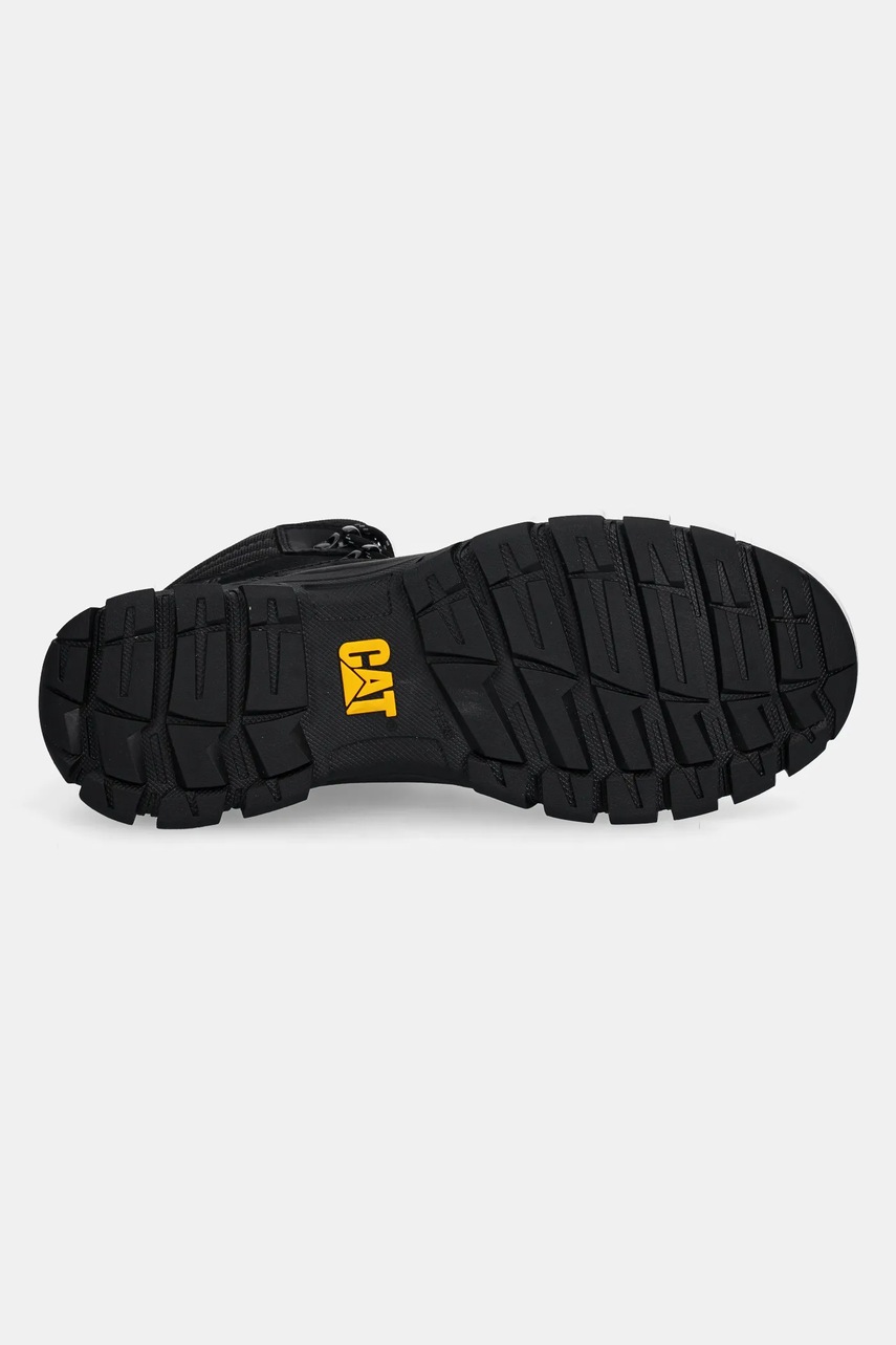 Шкіряні черевики Caterpillar THRESHOLD HIKER WP чоловічі колір чорний P725957 