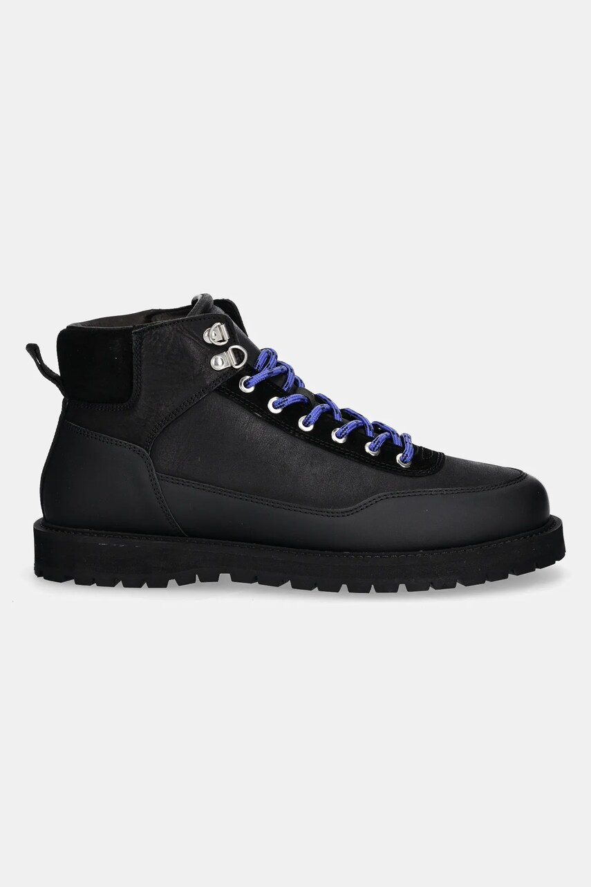 Ботинки из нубука GARMENT PROJECT Olaf Lace-Up Boot цвет чёрный GPF2607 Ботинки из нубука GARMENT PROJECT Olaf Lace-Up Boot цвет чёрный GPF2607