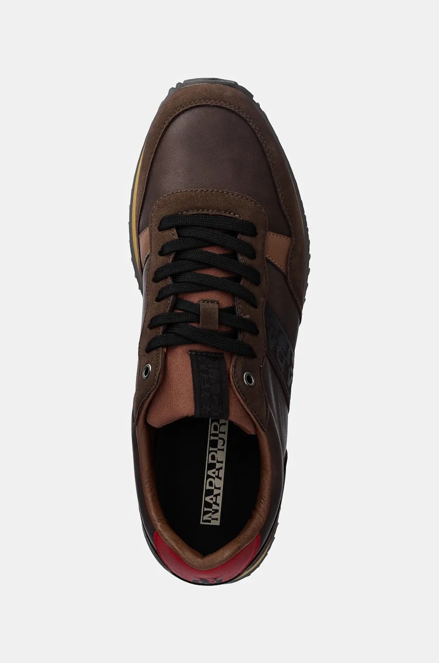 Αθλητικά Napapijri COSMOS χρώμα: καφέ, NP0A4IJS.W0A φωτογραφία
