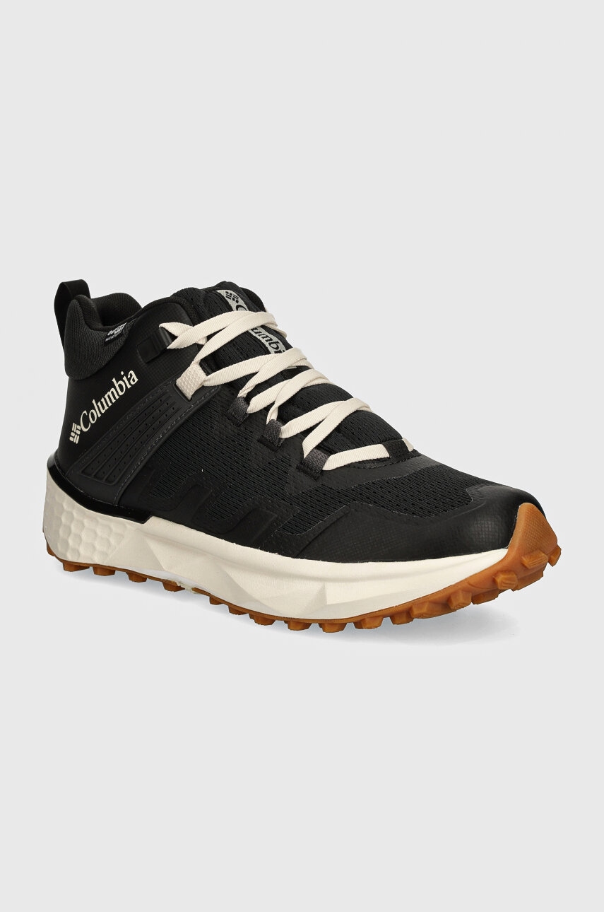 Columbia pantofi Facet 75 Mid Outdry barbati, culoarea negru, 2099731