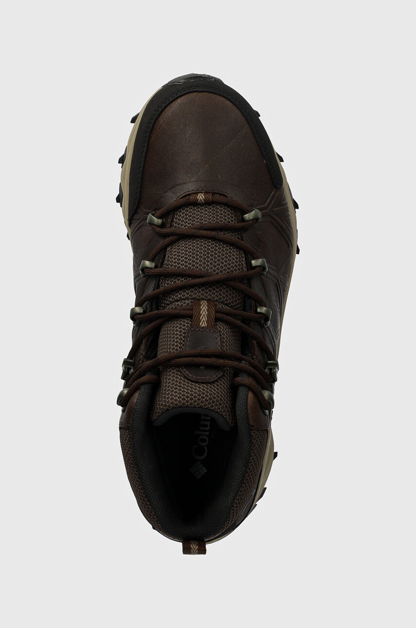Черевики Columbia Peakfreak Mid Outdry Leather чоловічі колір коричневий 2100701 