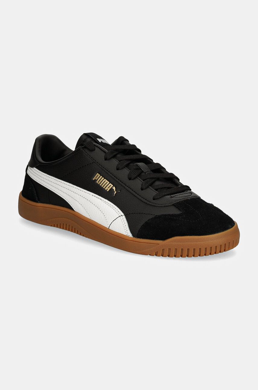 Puma sneakers din piele Puma Club 5v5 SD culoarea negru, 395104