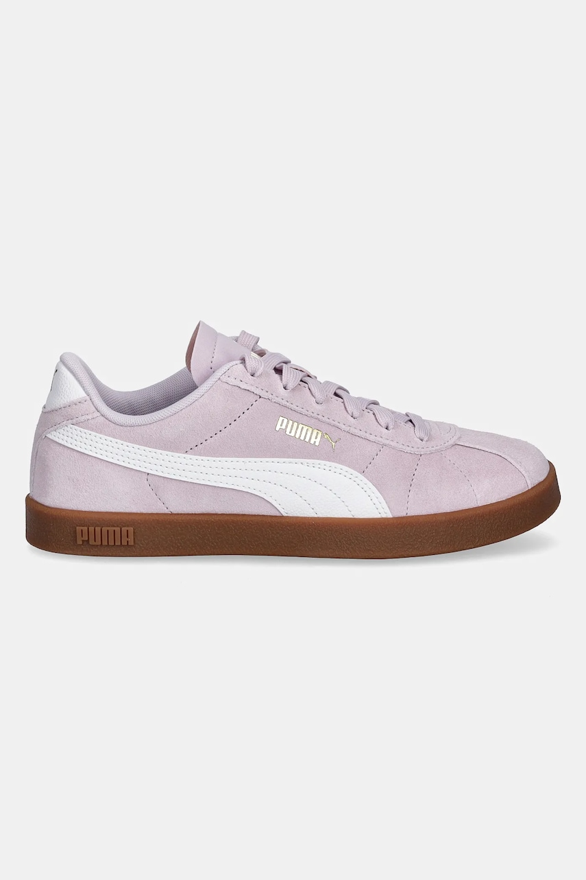 Замшевые кроссовки Puma Puma Club II цвет фиолетовый 397444 Замшевые кроссовки Puma Puma Club II цвет фиолетовый 397444