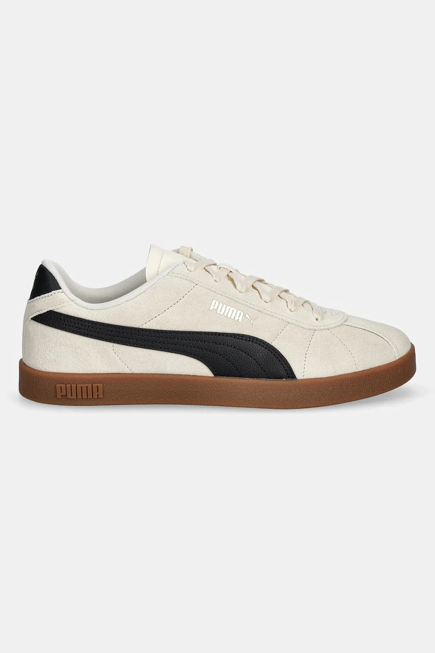 Замшевые кроссовки Puma Puma Club II цвет бежевый 397444 Замшевые кроссовки Puma Puma Club II цвет бежевый 397444