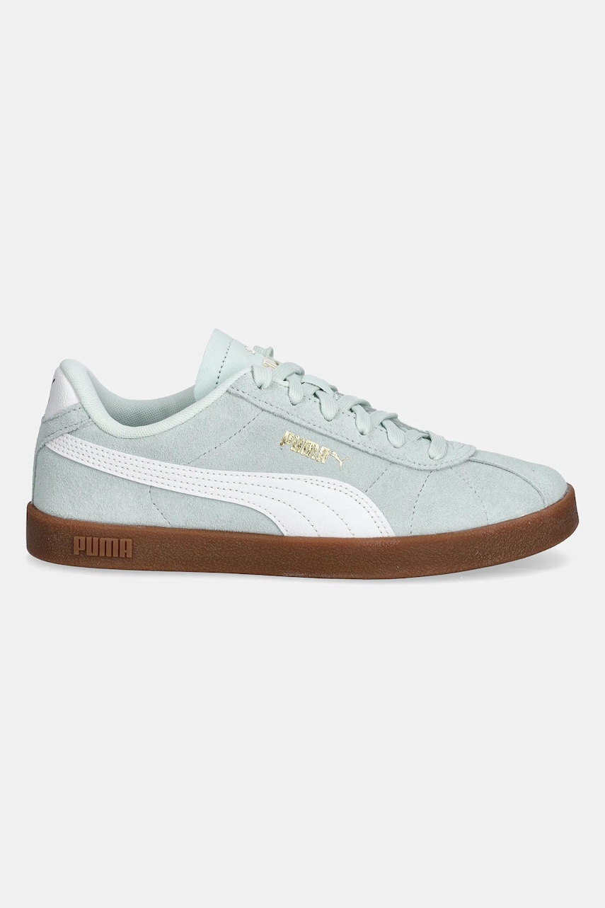 Замшевые кроссовки Puma Puma Club II цвет бирюзовый 397444 Замшевые кроссовки Puma Puma Club II цвет бирюзовый 397444