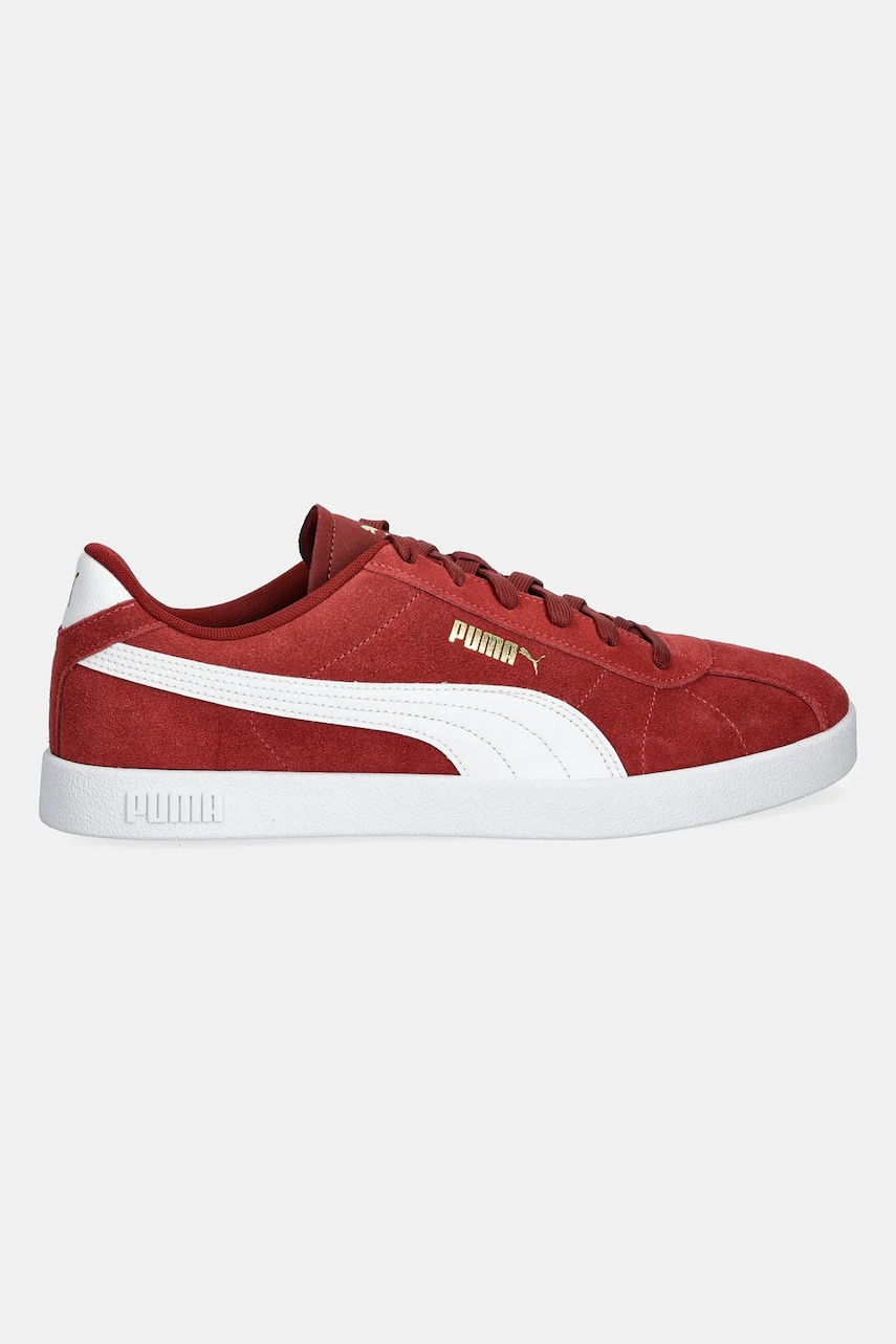 Замшевые кроссовки Puma Puma Club II цвет бордовый 397444 Замшевые кроссовки Puma Puma Club II цвет бордовый 397444