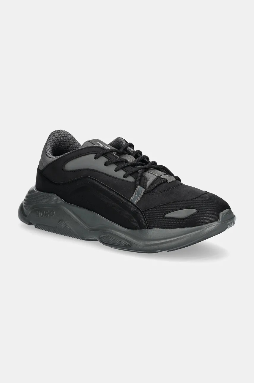 HUGO sneakers Leon culoarea negru, 50529904