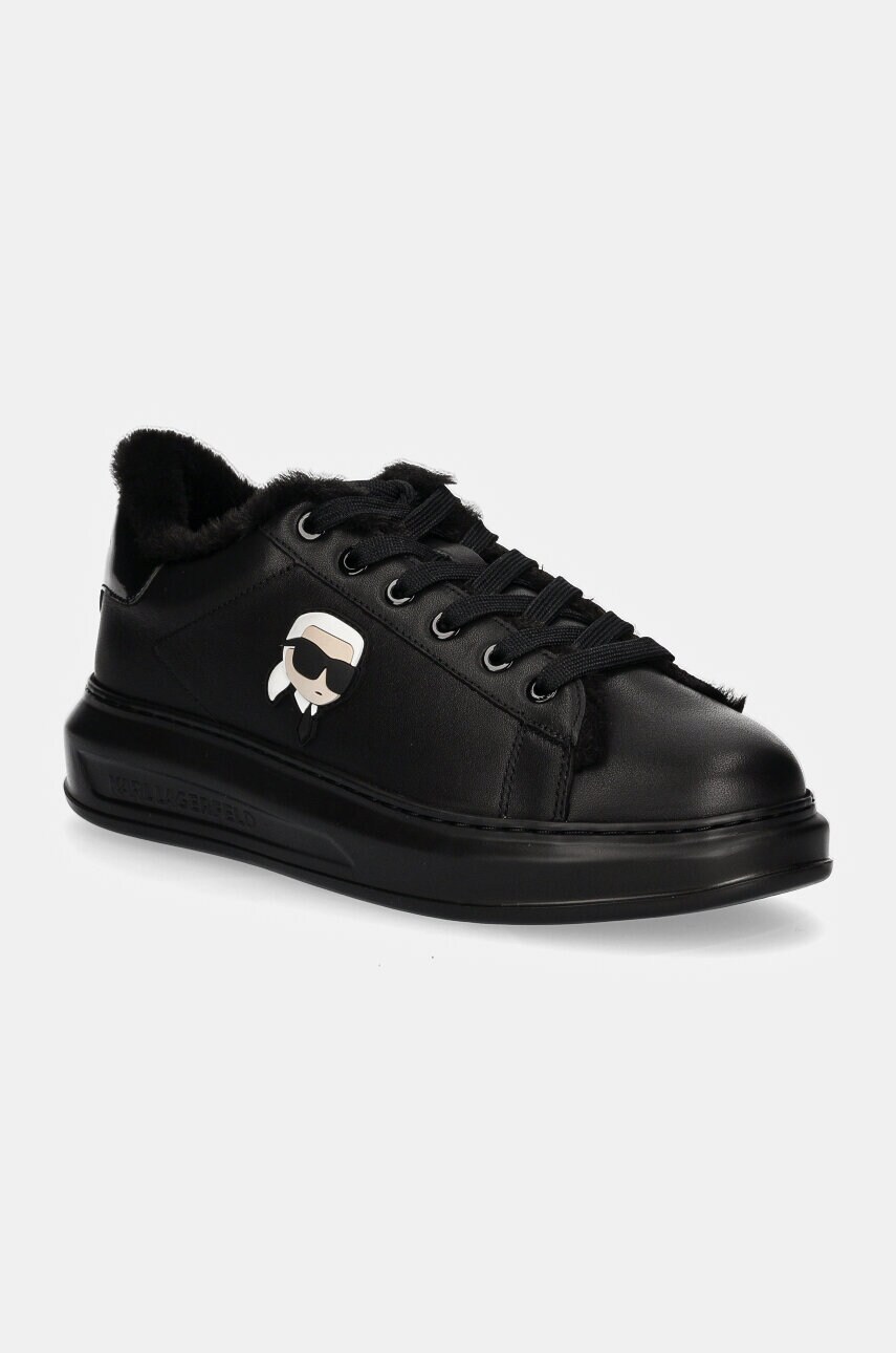 

Маратонки Karl Lagerfeld KAPRI в черно KL52531L, Черен