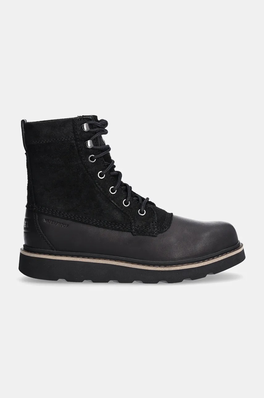 Кожаные ботинки Sorel SLABTOWN 62 CARIBOU 100 мужские цвет чёрный 2078321010 Кожаные ботинки Sorel SLABTOWN 62 CARIBOU 100 мужские цвет чёрный 2078321010