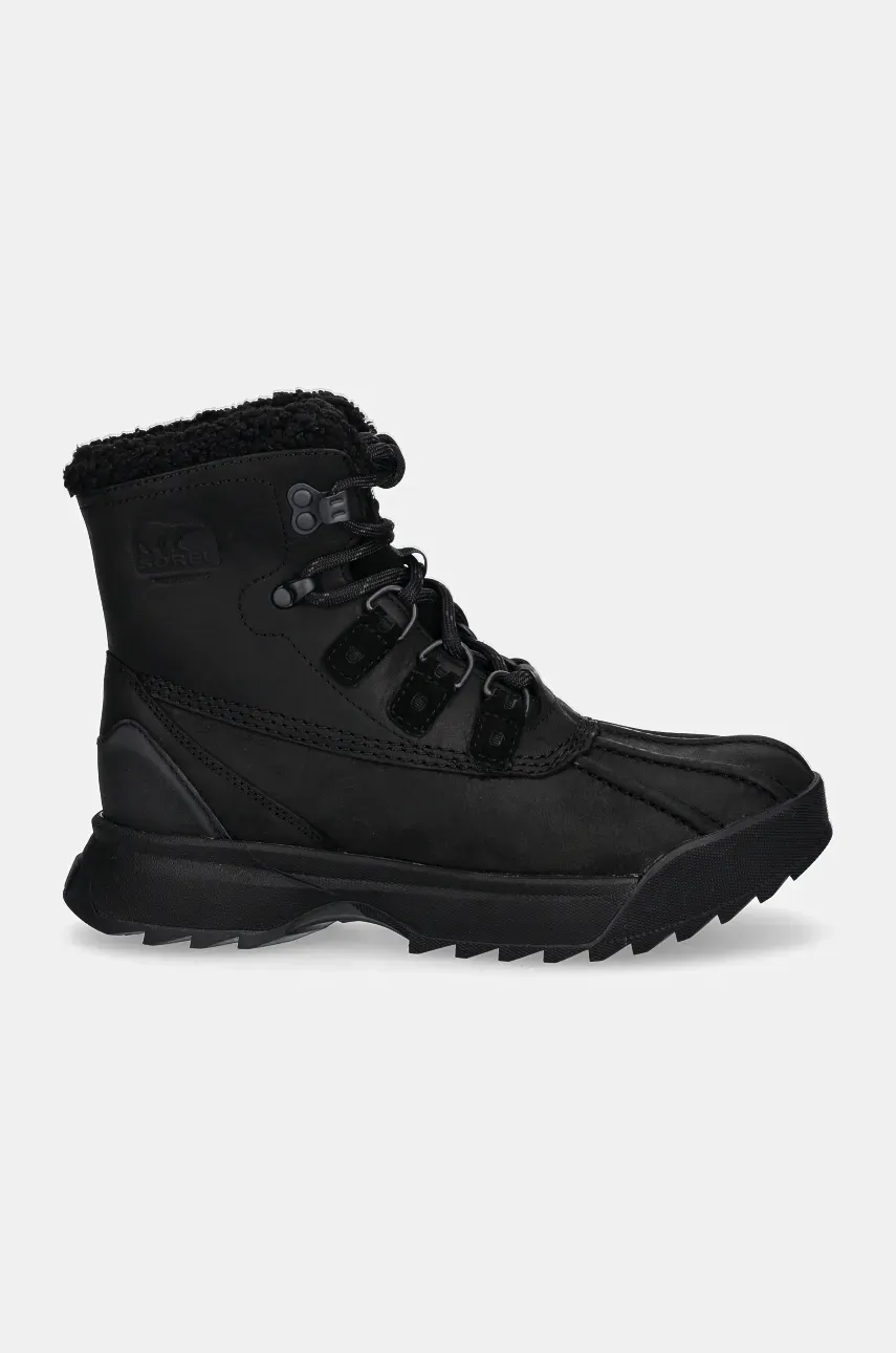 Кожаные ботинки Sorel SCOUT 87 LUX WP LTHR 20 мужские цвет чёрный 2078371010 Кожаные ботинки Sorel SCOUT 87 LUX WP LTHR 20 мужские цвет чёрный 2078371010