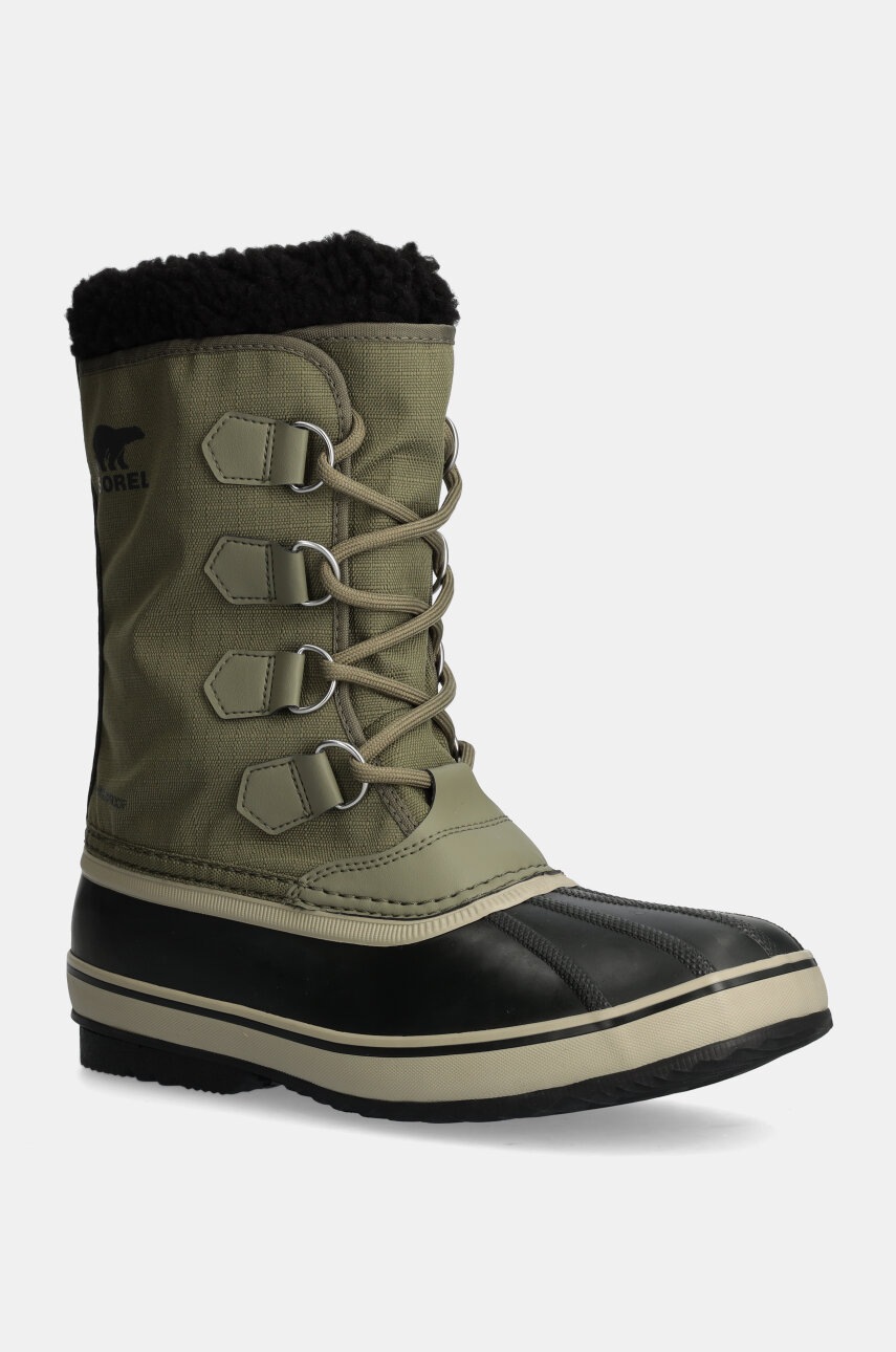 Sorel cizme de iarna 1964 PAC NYLON WP 24 culoarea verde, 2114071365