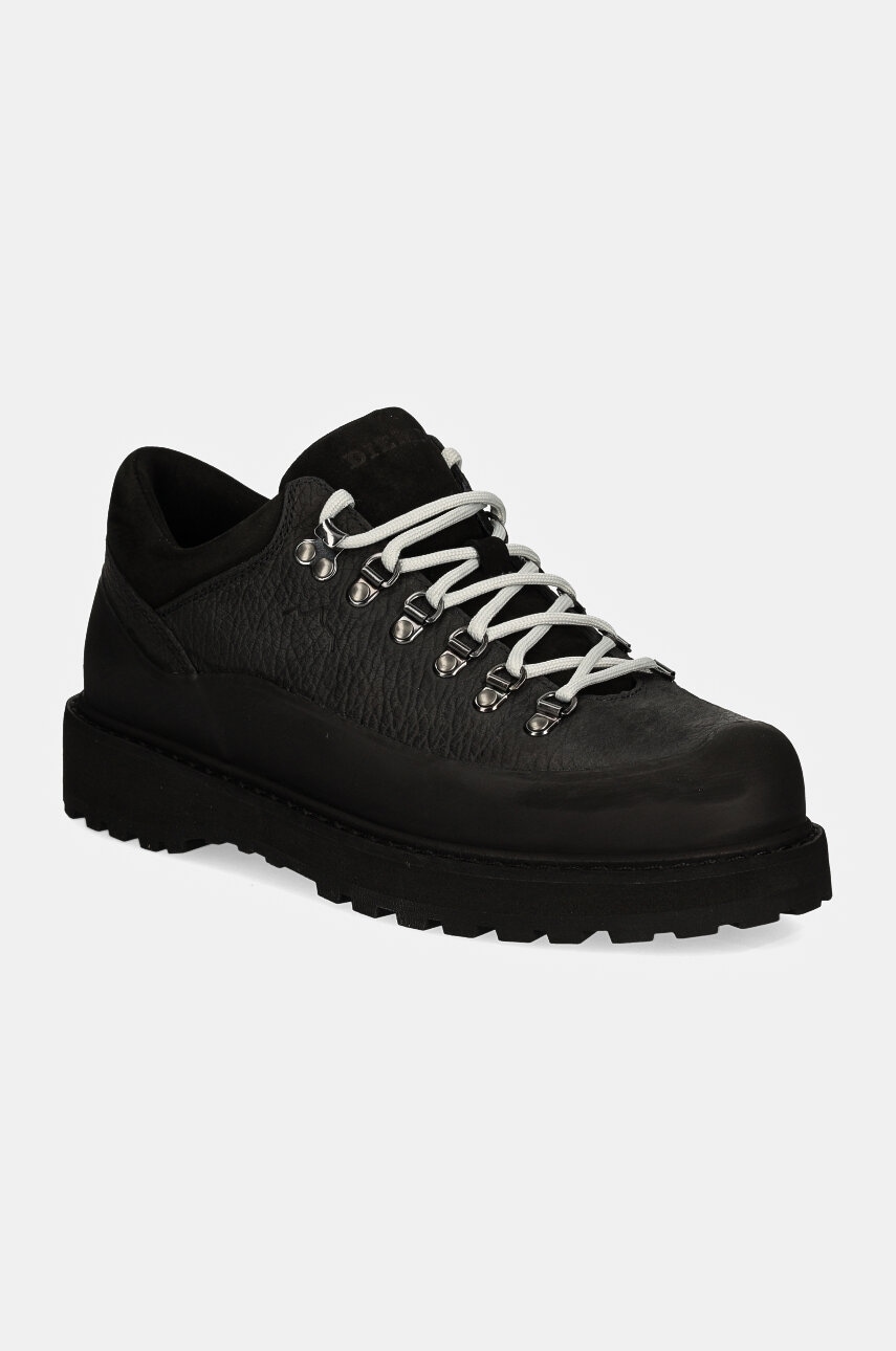 Diemme pantofi din nubuc Cornaro Gomma culoarea negru, DI24FWCOM-F03L011BLK