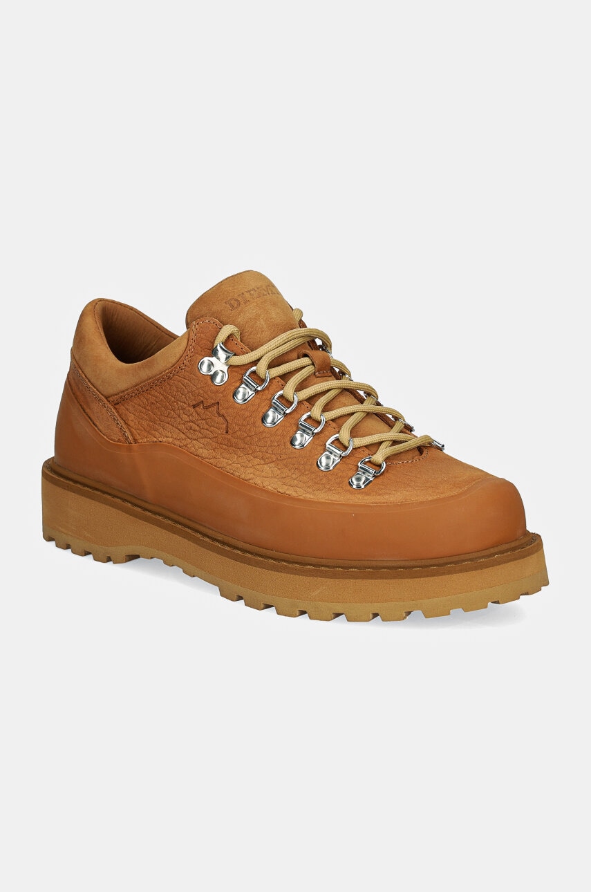 Diemme pantofi din nubuc Cornaro Gomma culoarea maro, DI24FWCOM-F03L011COG Diemme pantofi din nubuc Cornaro Gomma culoarea maro, DI24FWCOM-F03L011COG