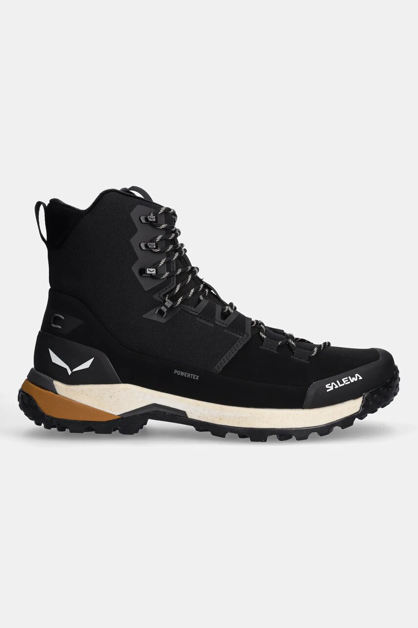 Ботинки Salewa Puez Winter Mid PTX мужские цвет чёрный с утеплением 00.0000061447 Ботинки Salewa Puez Winter Mid PTX мужские цвет чёрный с утеплением 00.0000061447
