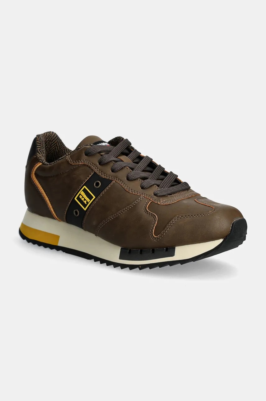 Blauer sneakers QUEENS culoarea maro, F4QUEENS02.PUL Blauer sneakers QUEENS culoarea maro, F4QUEENS02.PUL