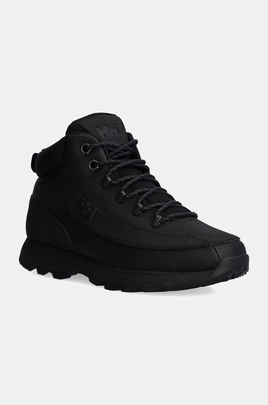 Helly Hansen sneakers Forester Sport barbati, culoarea negru, izolare usoara, 12032