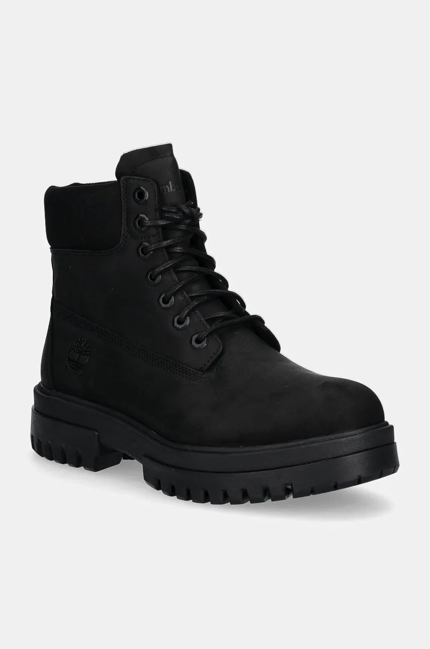 Timberland pantofi din nubuc Arbor Road culoarea negru, TB1A5YMN0151