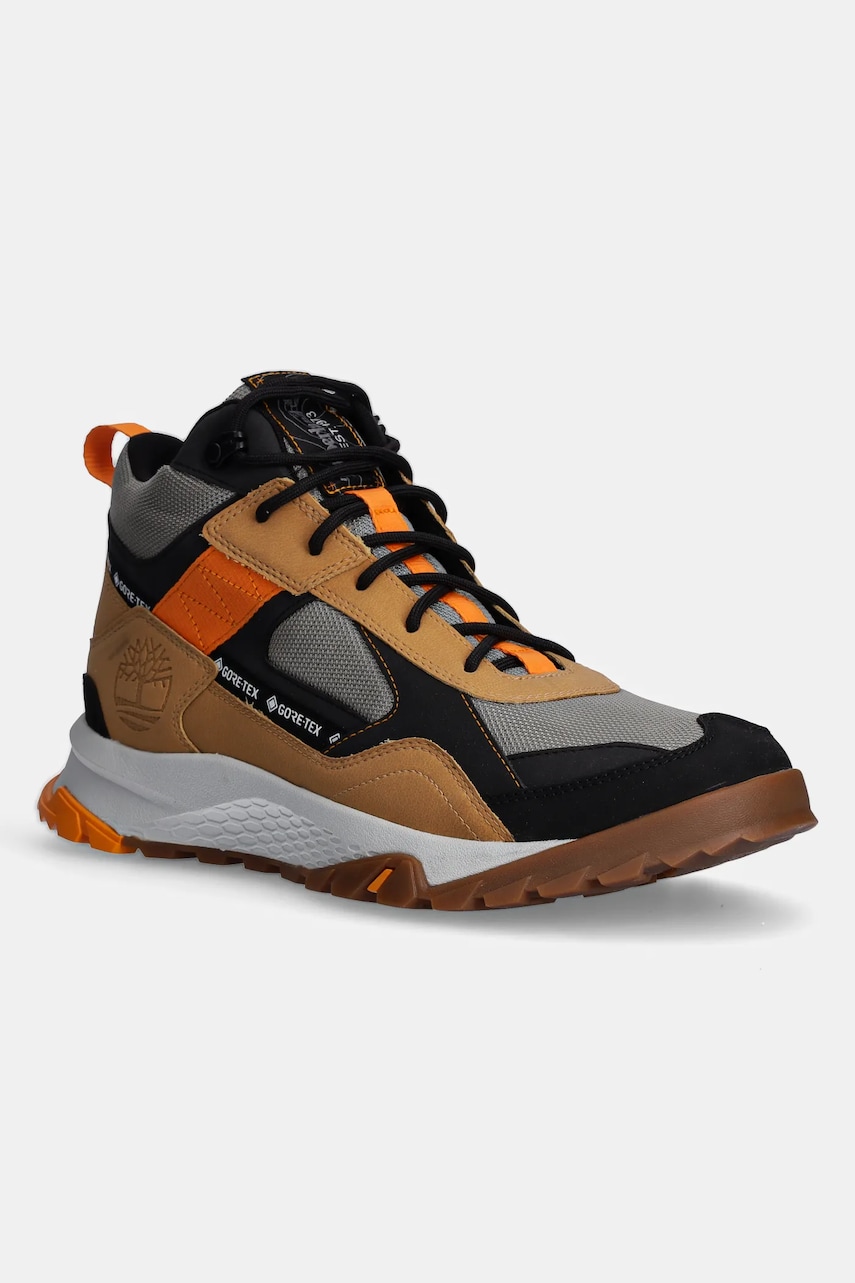 Timberland bocanci de piele Lincoln Peak GTX barbati, culoarea maro, TB1A44RW2311 Timberland bocanci de piele Lincoln Peak GTX barbati, culoarea maro, TB1A44RW2311