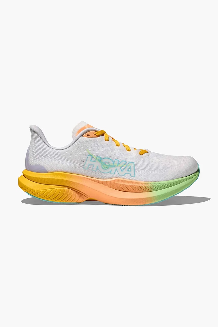 Hoka pantofi de alergat Mach 6 culoarea alb, 1147790