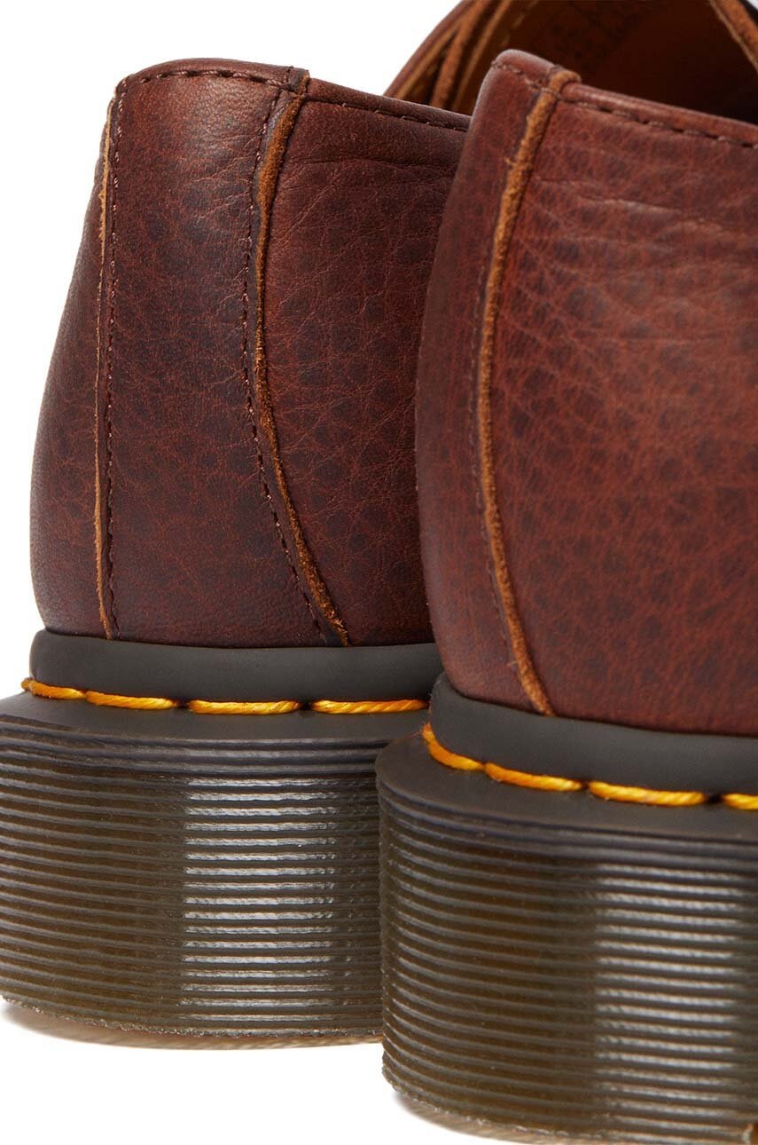 Шкіряні туфлі Dr. Martens 1461 Ambassador чоловічі колір коричневий DM31992253 
