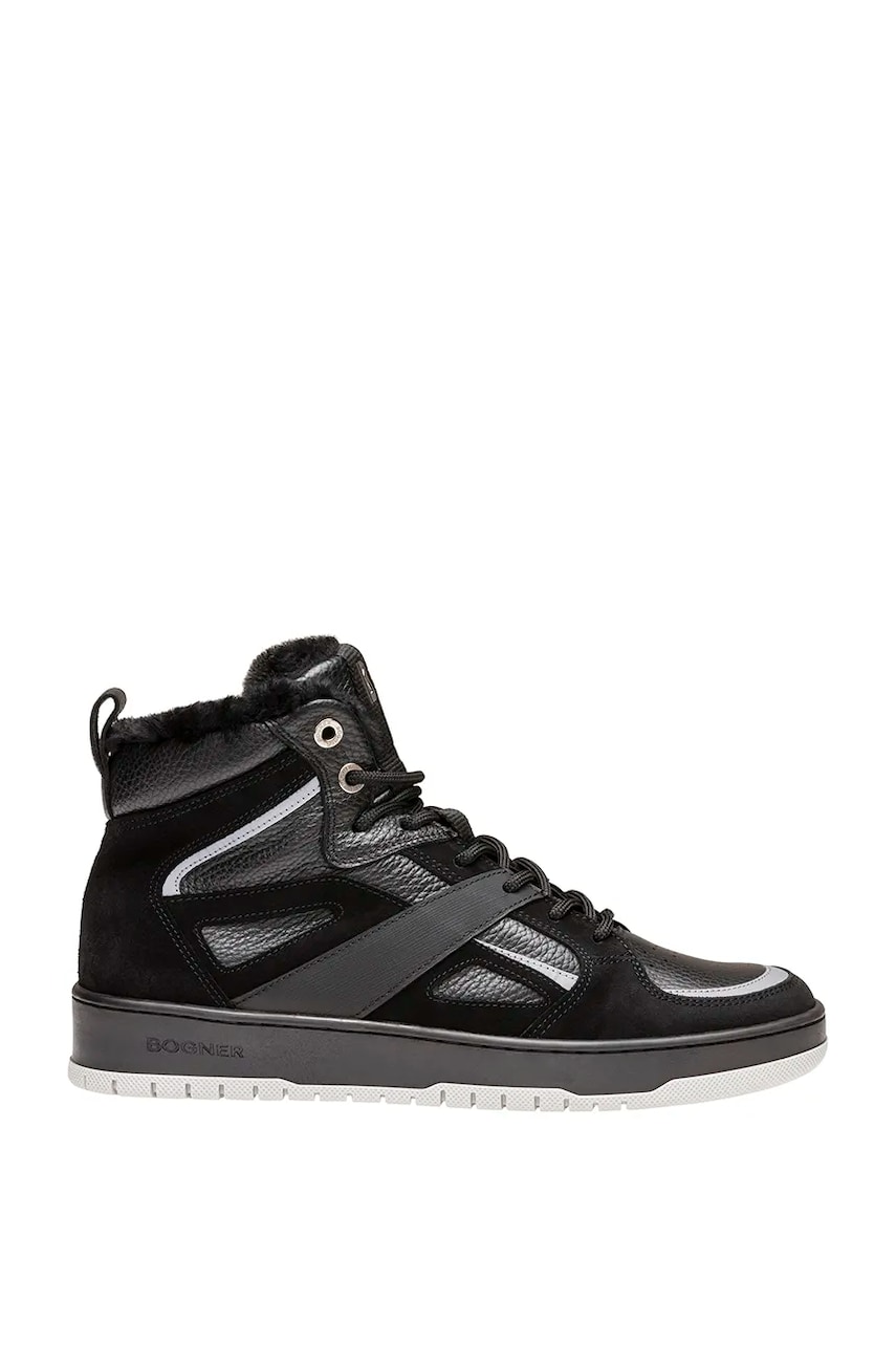 Bogner sneakers din piele LOS ANGELES culoarea negru, 12440103