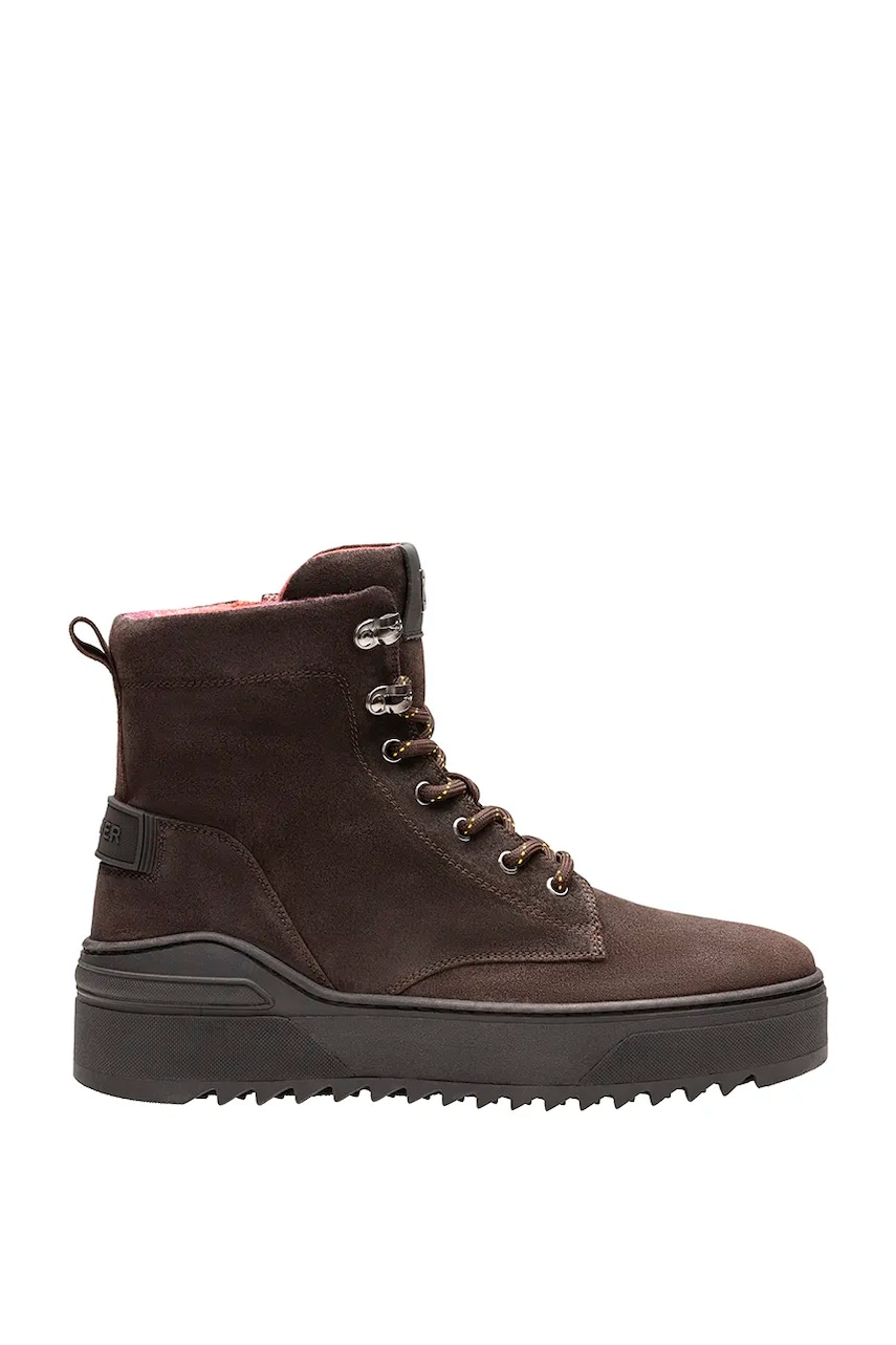 Bogner pantofi de piele intoarsa BUCHAREST barbati, culoarea maro, 12441742 Bogner pantofi de piele intoarsa BUCHAREST barbati, culoarea maro, 12441742