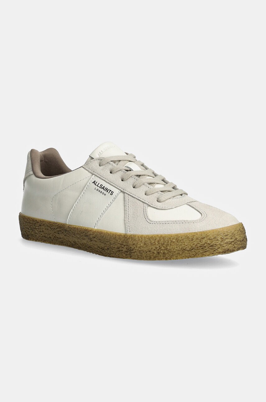 AllSaints sneakers din piele Jaimee Low Top culoarea alb, M052FB