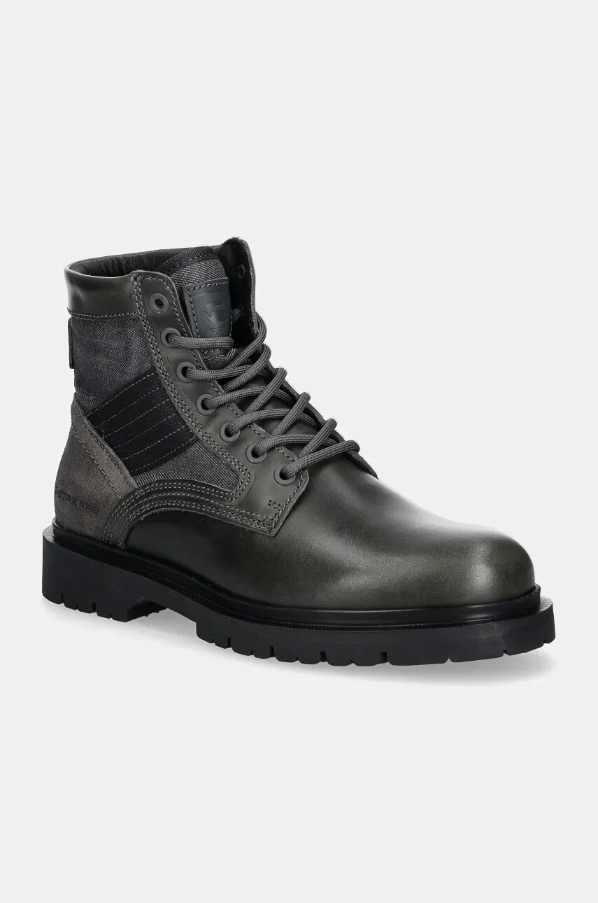 G-Star Raw pantofi Tyler barbati, culoarea verde, GR373005AM