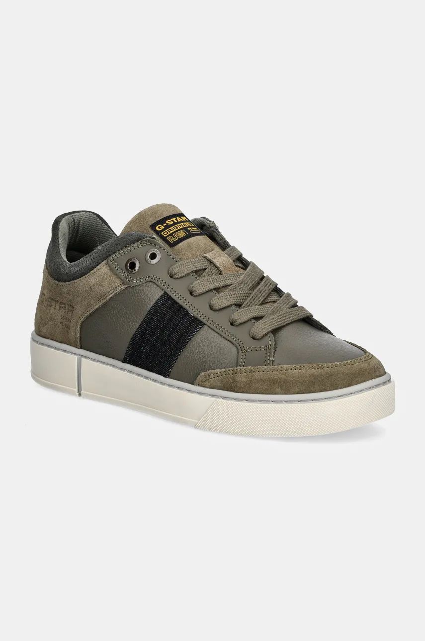 G-Star Raw sneakers din piele Ravond culoarea verde, GR001018AM