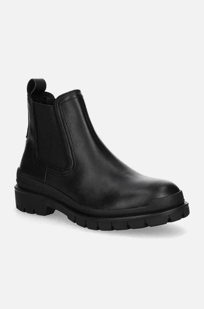 G-Star ghete chelsea de piele Blake bărbați, culoarea negru, GR556021AM