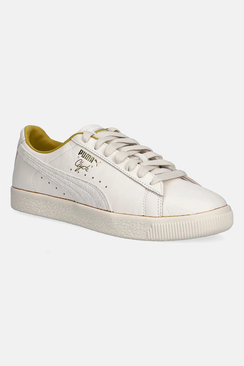 Puma sneakers din piele Clyde The NeverWorn IV culoarea bej, 398702