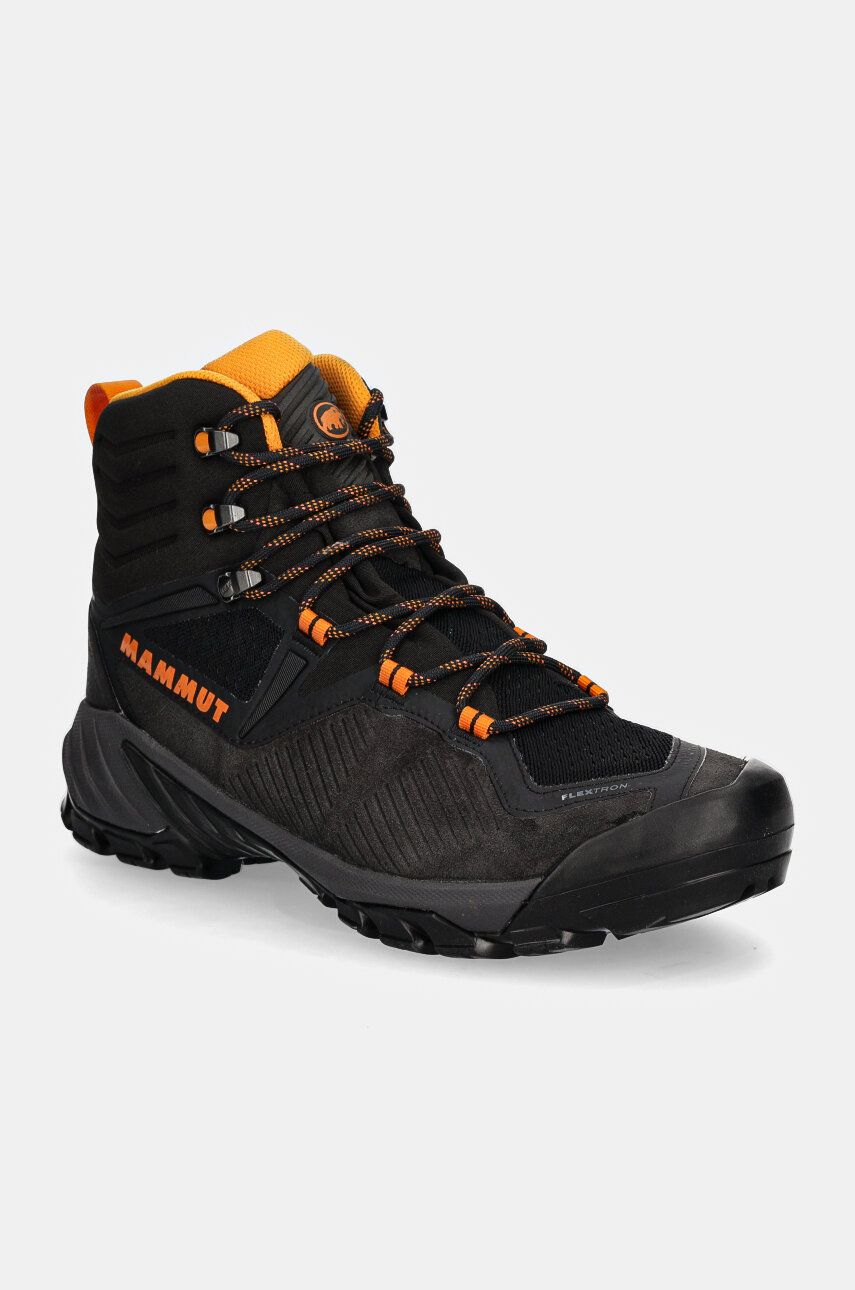 Mammut pantofi Sapuen High GTX barbati, culoarea gri, izolare usoara, 3030.04241