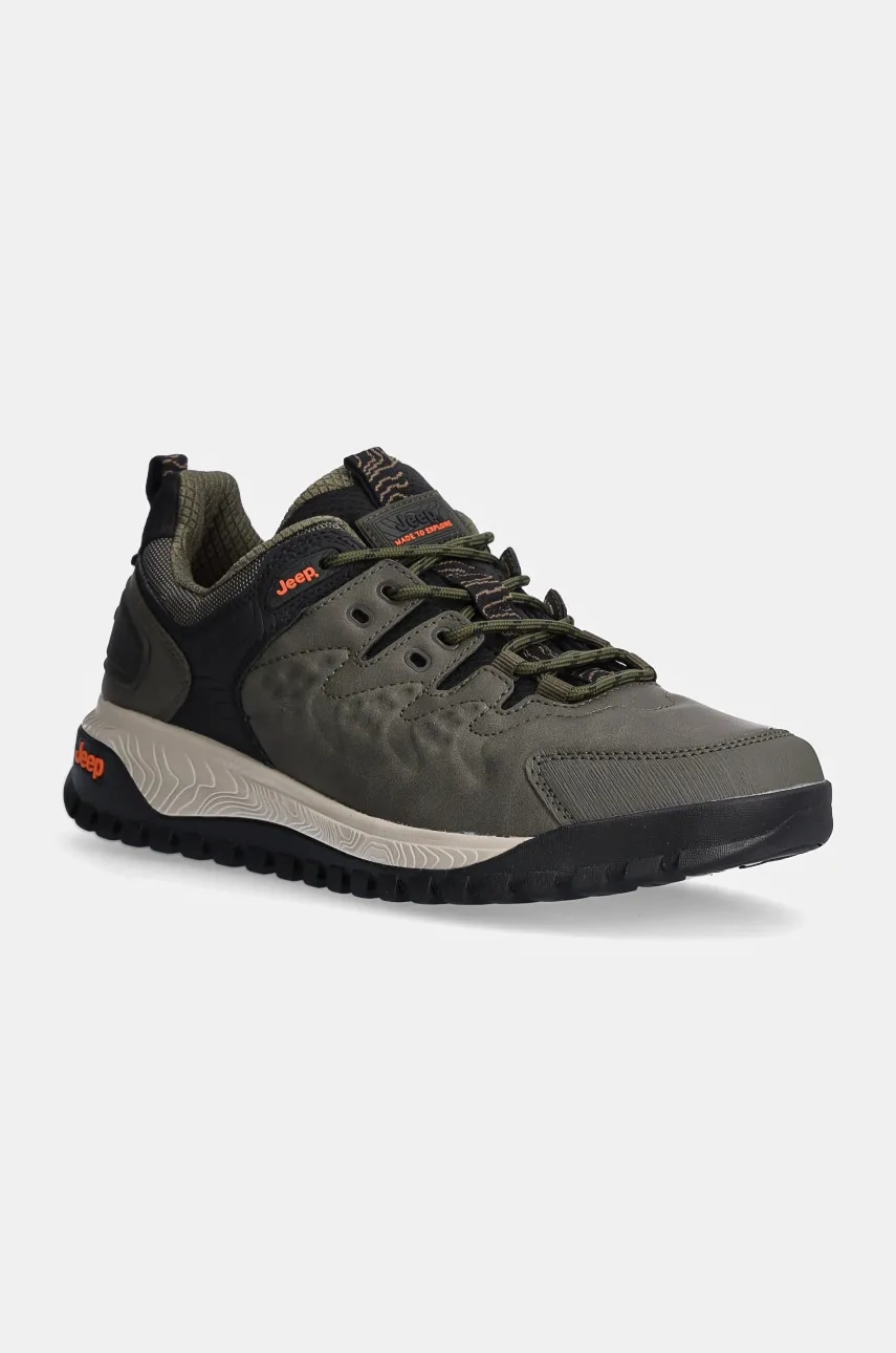 Jeep sneakers CANYON TRAIL LOW culoarea verde, JM42152A Jeep sneakers CANYON TRAIL LOW culoarea verde, JM42152A