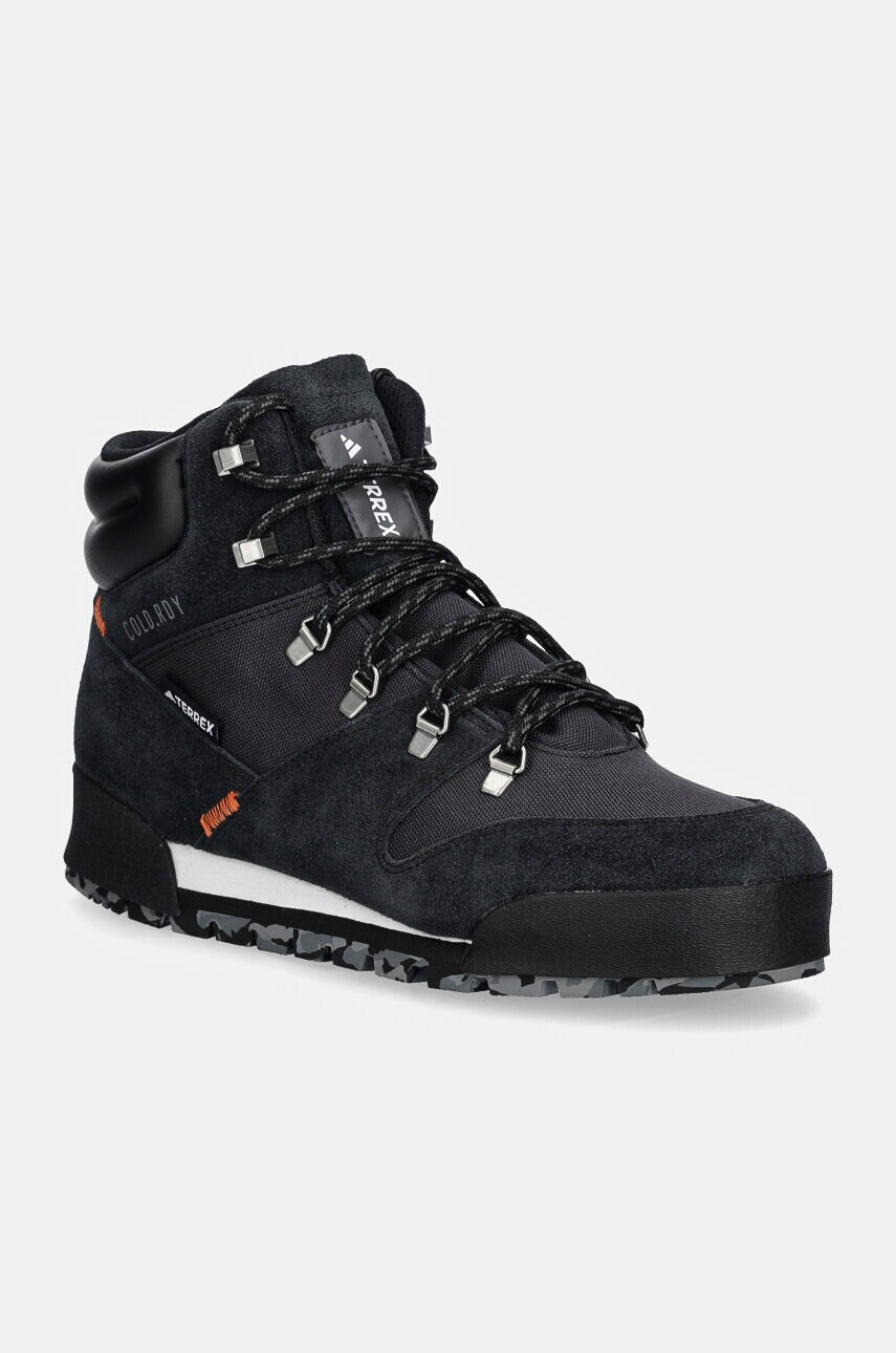 adidas TERREX pantofi Snowpitch barbati, culoarea albastru marin, izolare usoara, IH3663
