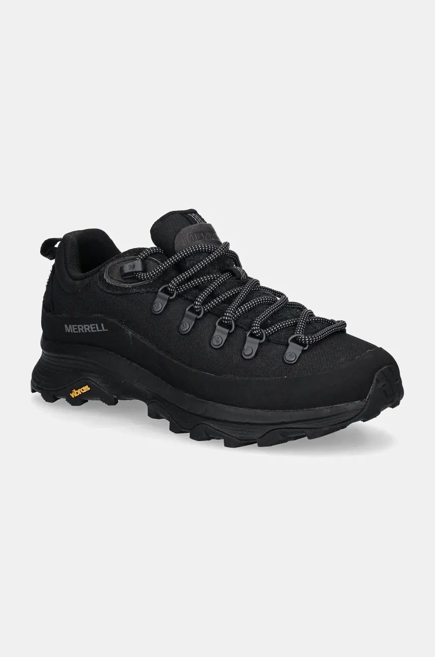 Merrell pantofi Ontario SP Lace barbati, culoarea negru, izolare usoara, J006495