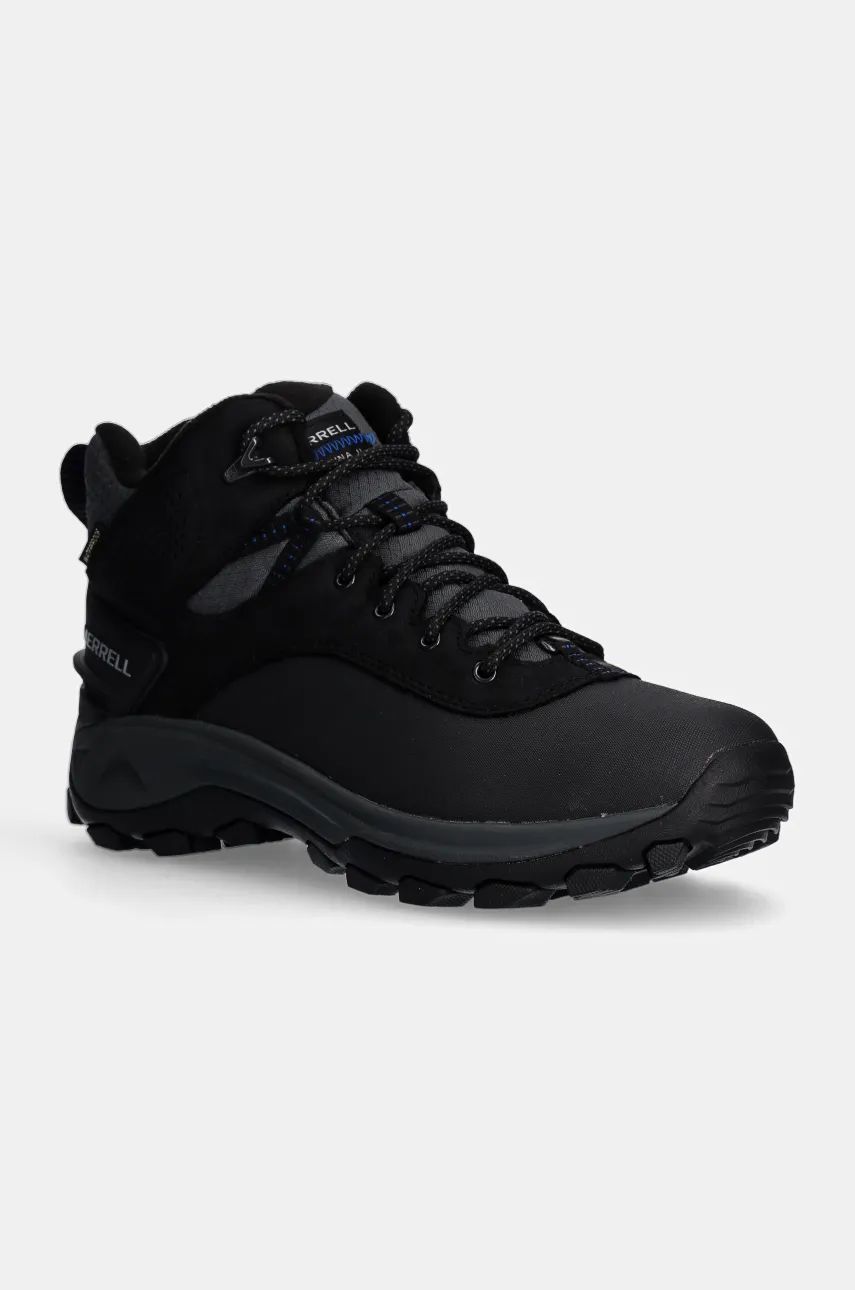 Merrell pantofi Thermo Kiruna 2 Mid Waterproof barbati, culoarea negru, izolat, J037239