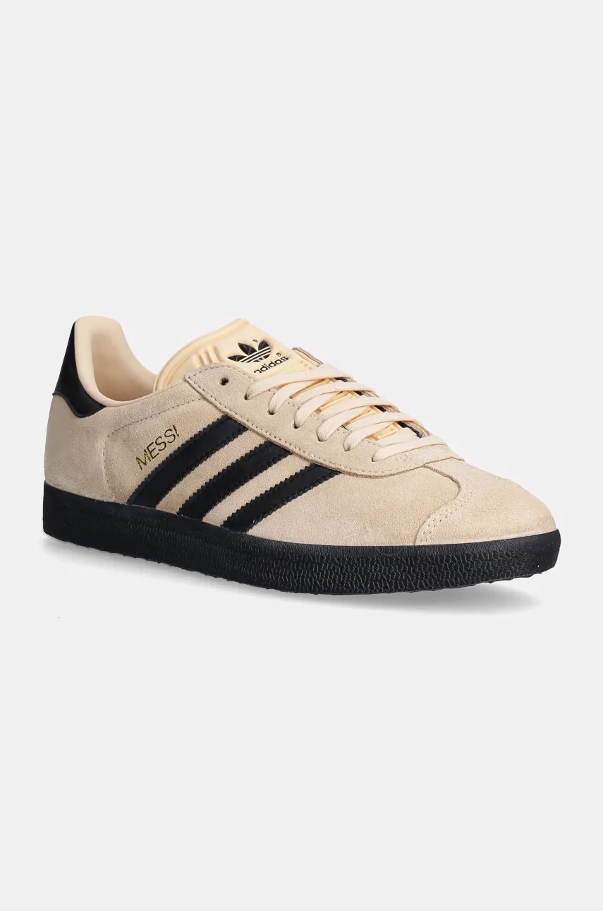adidas Performance sneakers GAZELLE MESSI culoarea bej, IH8156