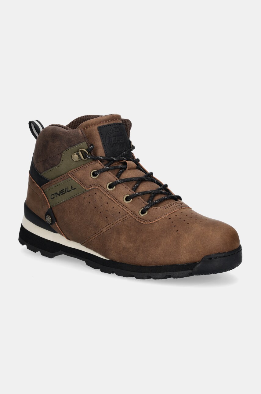 O\'Neill pantofi Grand Teton Mid barbati, culoarea maro, izolare usoara, 90243040