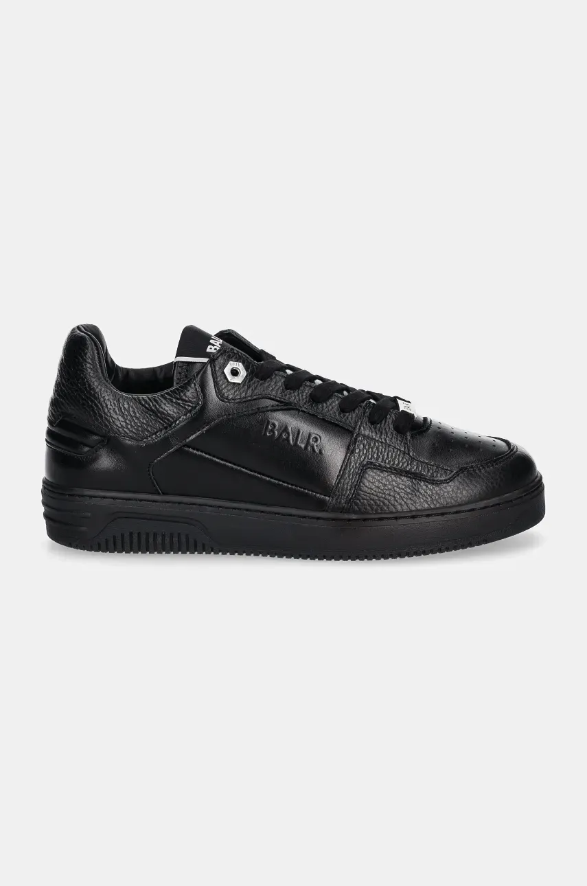 Кожаные кроссовки BALR. The Club Urban Cup Sneaker цвет чёрный B1511.1046 Кожаные кроссовки BALR. The Club Urban Cup Sneaker цвет чёрный B1511.1046