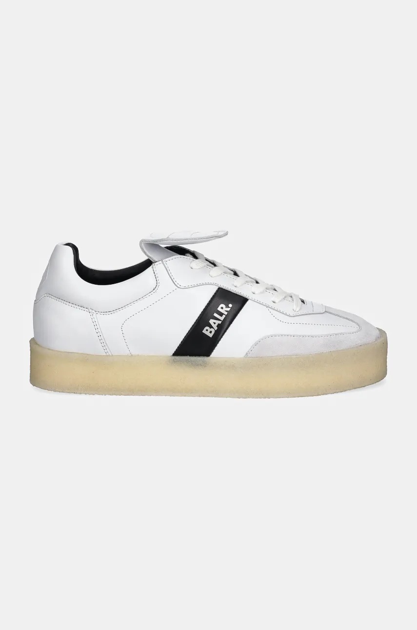 Δερμάτινα αθλητικά παπούτσια BALR. GOTG Retro Sneaker χρώμα: άσπρο, B1511.1048 φωτογραφία