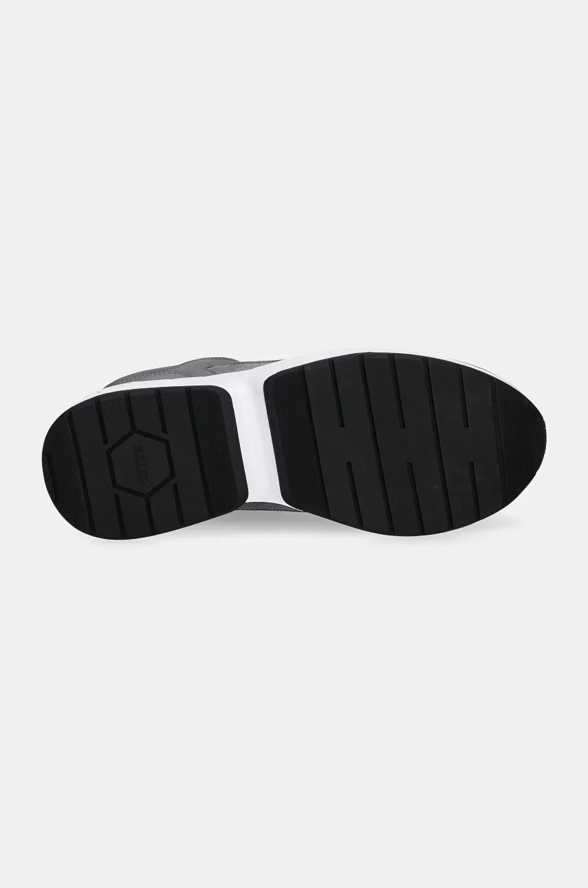 Δερμάτινα αθλητικά παπούτσια BALR. Brand Luxe Runner χρώμα: γκρι, B1511.1043 φωτογραφία