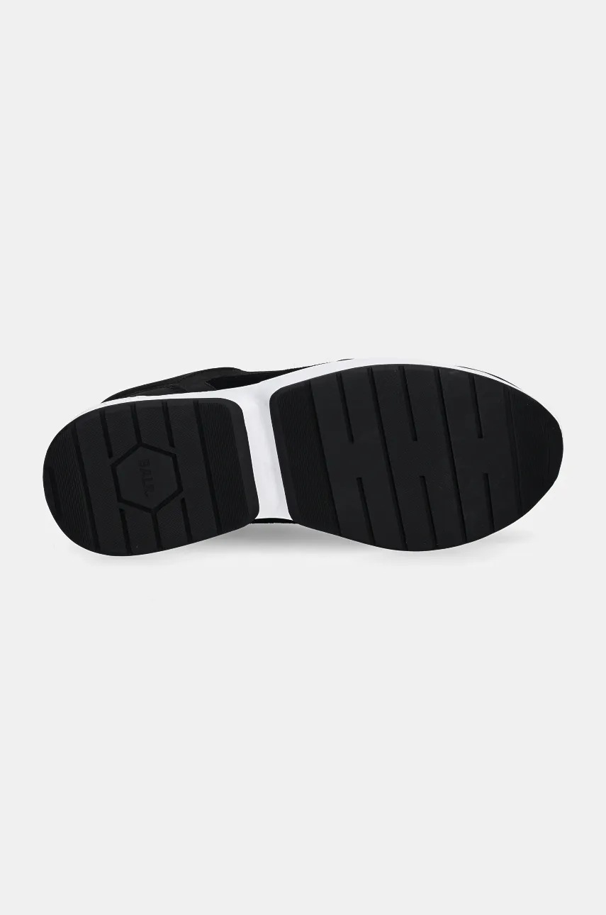 Δερμάτινα αθλητικά παπούτσια BALR. Brand Luxe Runner χρώμα: μαύρο, B1511.1043 φωτογραφία
