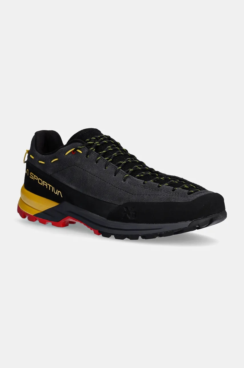 LA Sportiva pantofi Tx Guide Leather barbati, culoarea gri, 27S900100 LA Sportiva pantofi Tx Guide Leather barbati, culoarea gri, 27S900100