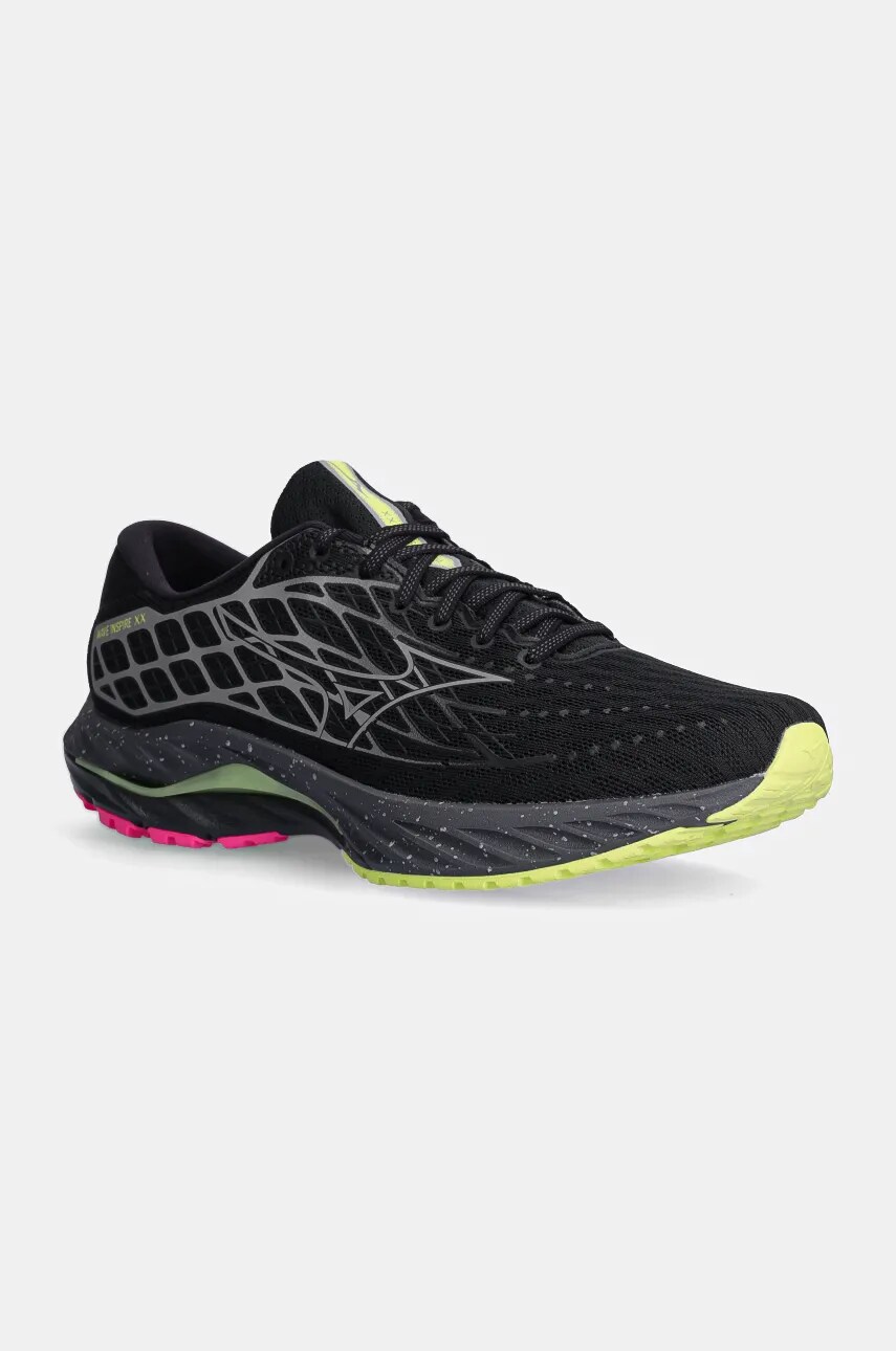 Mizuno pantofi de alergat Wave Inspire 20 culoarea negru, J1GC2464 Mizuno pantofi de alergat Wave Inspire 20 culoarea negru, J1GC2464