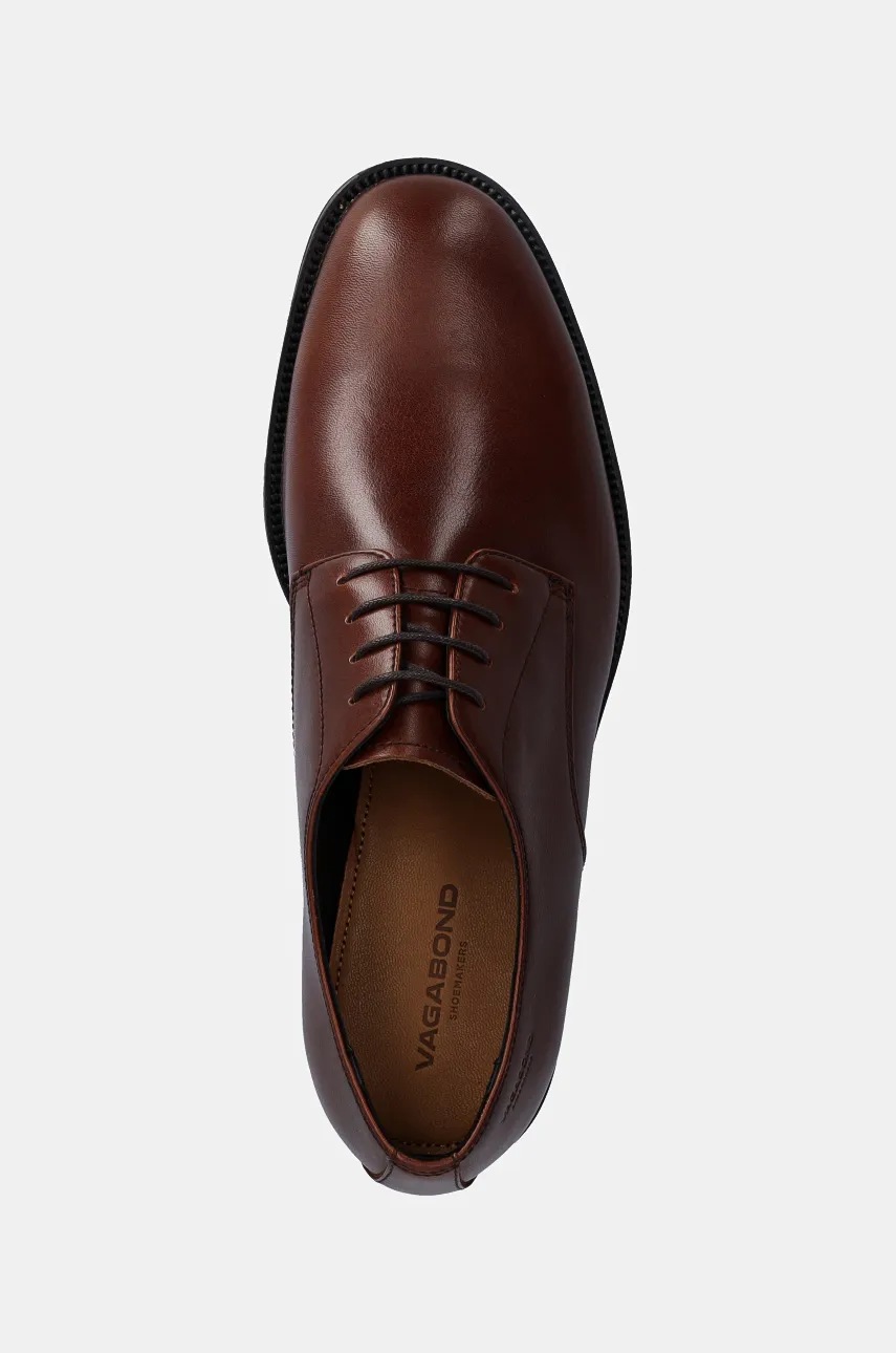 Δερμάτινα κλειστά παπούτσια Vagabond Shoemakers MARIO χρώμα: καφέ, 5861-001-33 φωτογραφία