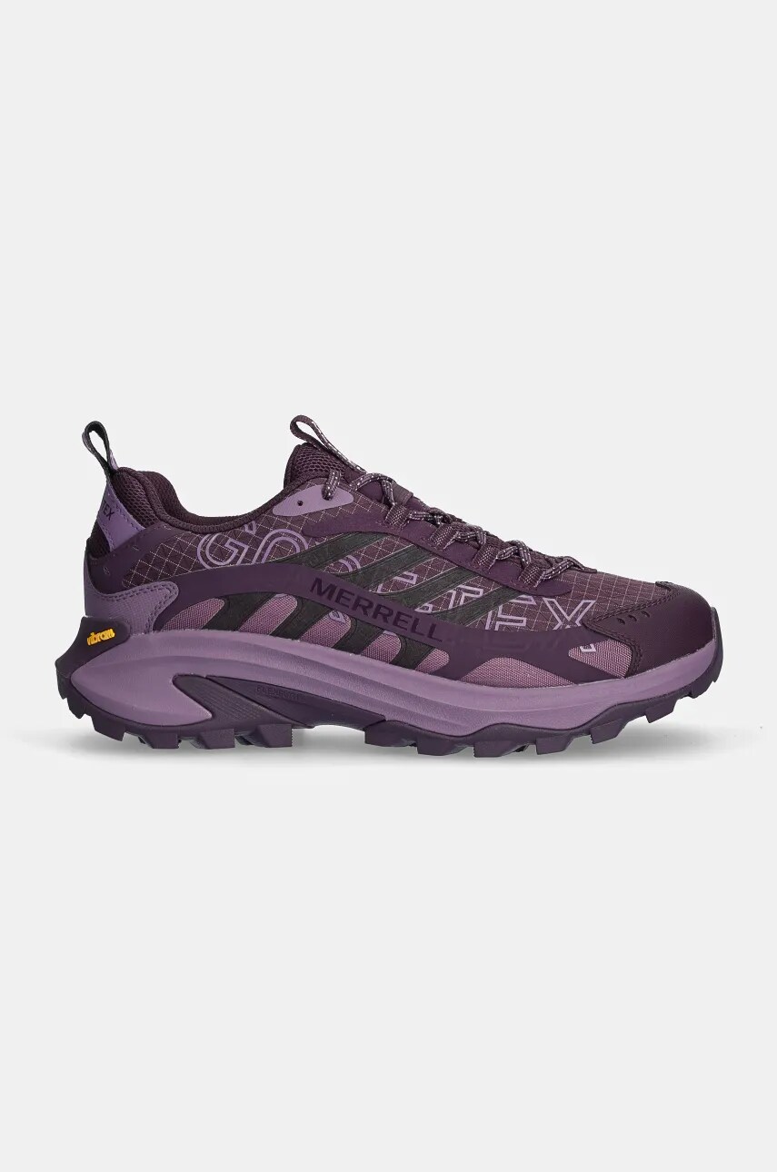 Παπούτσια Merrell 1TRL Moab Speed 2 Gtx Bl Se χρώμα: μοβ, J006435 φωτογραφία
