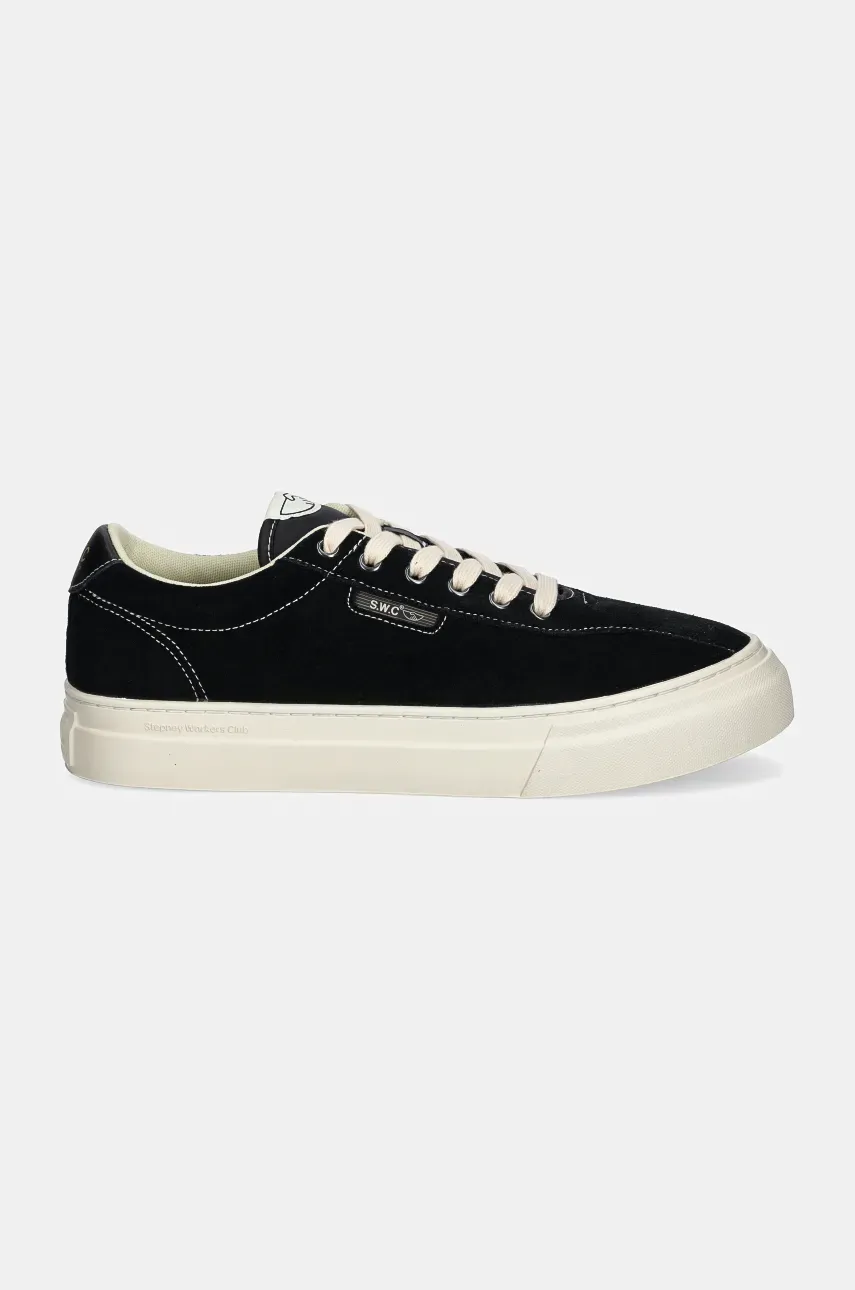 Кроссовки Stepney Workers Club Dellow 02 Cup Suede цвет чёрный YA21015 Кроссовки Stepney Workers Club Dellow 02 Cup Suede цвет чёрный YA21015
